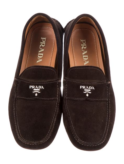 prada loafers canada|prada suede loafer.